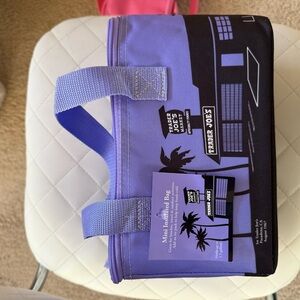 Purple Trader Joe’s insulated mini bag